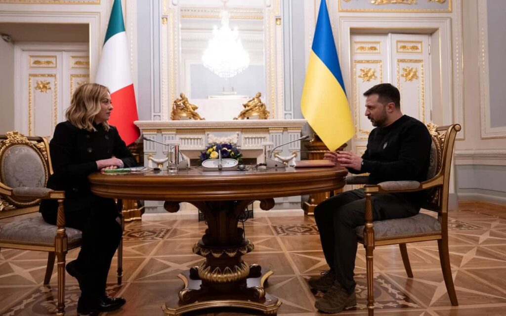 incontro Meloni Zelensky