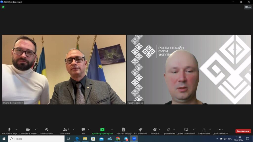 Video conferenza tra Parlamento di Ucraina ed il Consolato di Ucraina in Sardegna